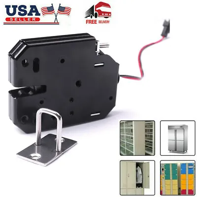 12V K01 Electromagnetic Security Electric Magnetic Lock Door Access Control Lock • $9.99