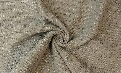 Venice Linen Hopsack Heavyweave Upholstery Fabric.   Top Quality. • £0.99