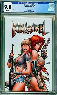 NINA And ARIEL #nn CGC 9.8 (2017) C2E2 Ashcan Preview Edition BENES Low Pop 16 • $129.98