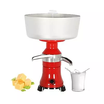 Milk Cream Centrifugal Separator Electric Cream Separator Stainless Steel 100... • $231.20