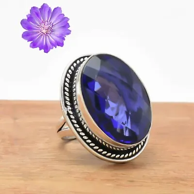 Tanzanite Gemstone 925 Sterling Silver Handmade Ring Jewelry In All Size • $7.35
