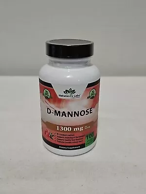 D-Mannose 1300 Mg Cranberry Extract Promotes Healthy Liver & Bladder -100 Caps  • $19.99