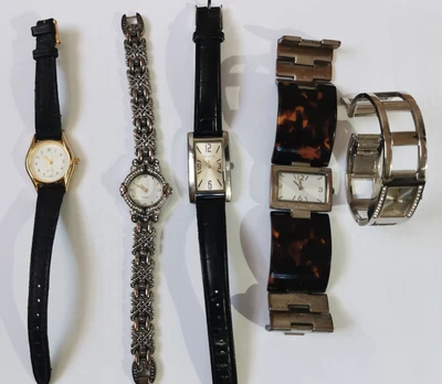 £0.99 • Buy 5x Lady's Quality Vintage WATCHES QuartzInc. Infinite Etc. Fully Working 