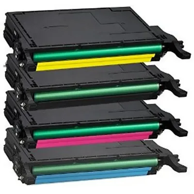 Printer Toner Cartridge 4 Pack/set For Samsung Clp620/clp670/clx6220/clx6250 • £119.95