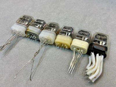 $28.75 • Buy 6pcs In-17 Used Nixie Display Tubes For Nixie Clock Otk Tested
