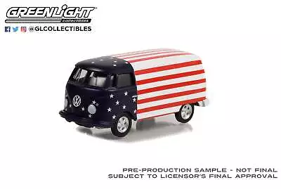 1964 Volkswagen Type 2 Panel Van - American Flag Club Vee-Dub Series 15 Greenlig • $5.99