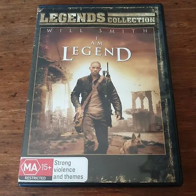 I Am Legend DVD R4 Like New! FREE POST • $6.97