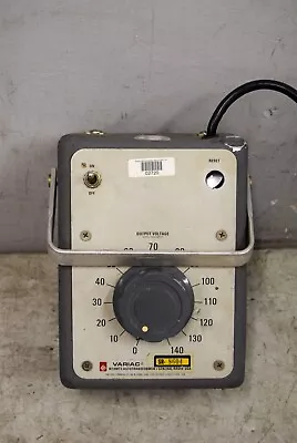 Vintage Variac W10MT3A Autotransformer 0-140V 10A(please Read) (S5) • $95