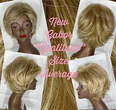 New Gabor Essentials Wig “Gratitude” Light Blonde Layered Razor Cut Shag 3-21 • $42