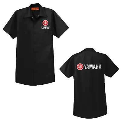 Yamaha Motorsports Mechanic Shirt Motorcycle Side By Side UTV Golf Cart ATV Asst • $37.99