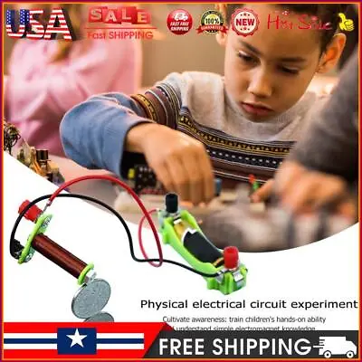 Kids DIY Electromagnetic Experiment Kits Students Science Physics Project Toys • $5.89