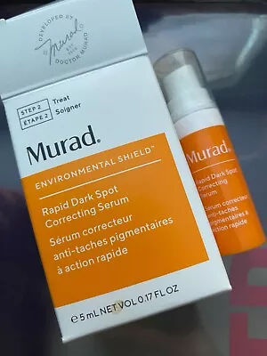 Murad Environmental Shield Rapid Dark Spot Correcting Serum 0.17oz/5ml TRAVEL • $15.99