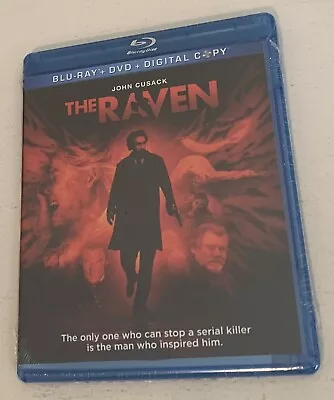 The Raven Blu Ray DVD Digital Combo Sealed John Cusack • $4.99