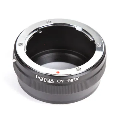 $13.19 • Buy FOTGA Lens Adapter For Contax Yashica CY To Sony E Camera A7III A6300 NEX3