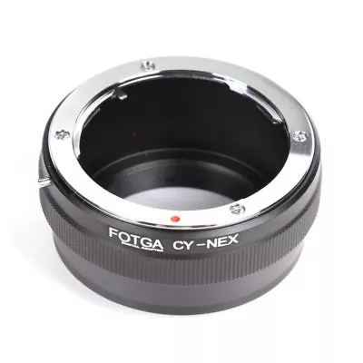 $13.19 • Buy FOTGA Lens Adapter For Contax Yashica CY To Sony E Camera A7III A6300 NEX3