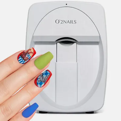 O'2NAILS Portable 3D Nail Printer Mobile APP DIY Nail Art Printing Home Machine • $647.99