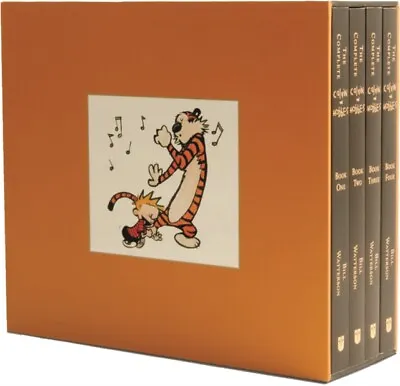 £67.13 • Buy Complete Calvin & Hobbes 4 Volume Slipca