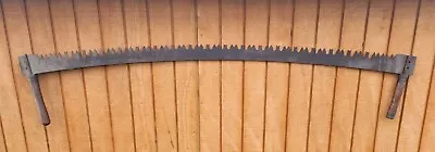 Antique 2 Man Crosscut Logging Saw  Carpenter Outdoor Tool Primitive Decor #15 • $99.99