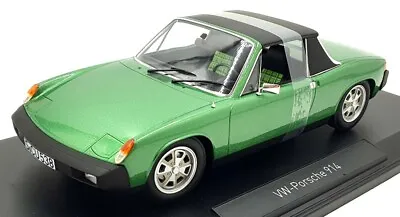 Norev 1/18 Scale Diecast 187685 - VW Porsche 914 2.0 1975 - Met Green • $126.31