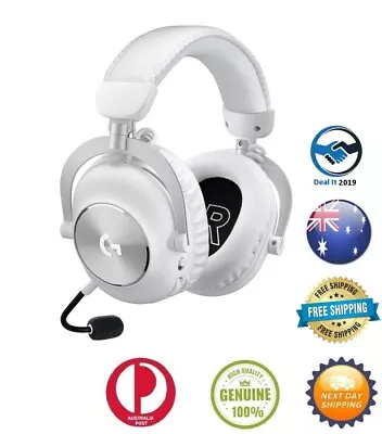 Logitech G PRO X 2 LIGHTSPEED Wireless Gaming Headset (WHITE) • $345