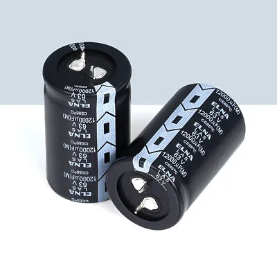 2pcs New ELNA 63V12000uF Electrolytic Capacitors For Audiophile Hifi Audio • $12.02