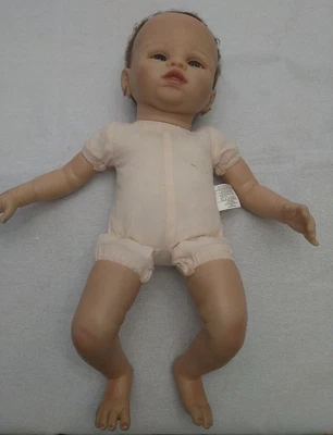 £55.53 • Buy Marissa May Ashton Drake Weighted Reborn Baby Girl Doll With Earrings 