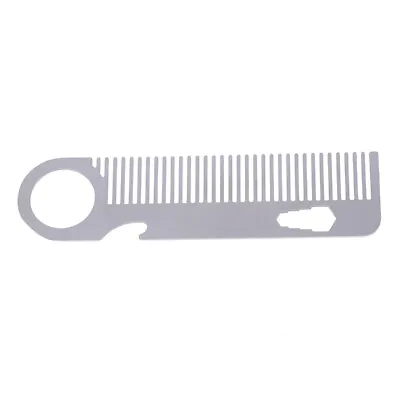 Metal Barber Combs Stainless Steel Hair Comb Fine Cutting Comb Men's HairStyling • $4.07