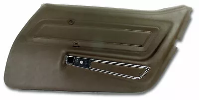 Corvette C3 Door Panel Dark Brown Standard RH 1976 • $455.99