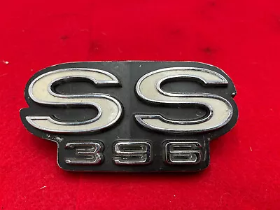 CHEVY GM Vintage Emblem Hood Front SS396 SS 396 7745748 • $98