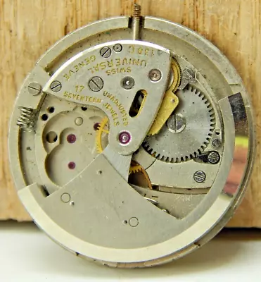 Vintage Universal Geneve 138C 17 Jewel Bumper Automatic Men's Watch Movement • $50