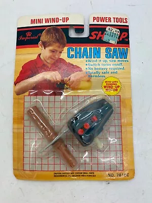 1988 Sharp Mini Wind-Up Power Tools - You Choose -Chain Saw /Power Drill /Jigsaw • $4.99