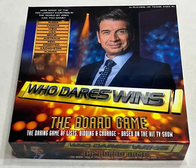 WHO DARES WINS : The Board Game - Nick  Knowles TV Show - In Vgc (FREE UK P&P) • £18.95