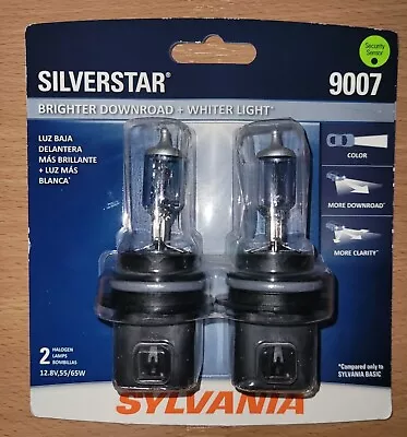 Sylvania 9007  SilverStar Halogen Headlight Bulbs • $24.99