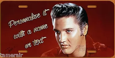 ELVIS PRESLEY ARTWORK  License Plate Can Be Personalized  Made In USA • $27.99