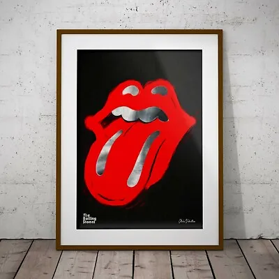 £9.99 • Buy Rolling Stones Tongue & Lips Poster Framed Or 3 Print Options EXCLUSIVE NEW 2021