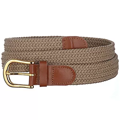 Mens Braided Stretch Belts - Casual Golf Belt • $12.99