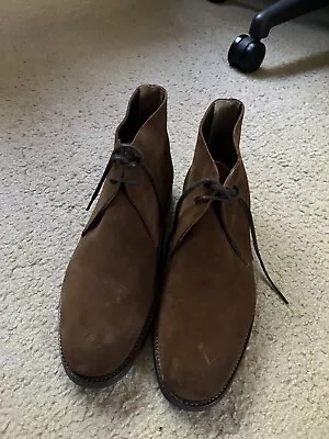 Crockett & Jones Hartford Chukka Boots For The Anthology - Snuff Suede UK6 • $500