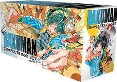 Bakuman Complete Box Set Volumes 1-20 English Manga Shonen Jump Brand New Sealed • $152.10
