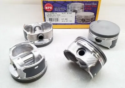 11-898-4 NPR Piston Kit 1.00 Fits Mazda 3 2.0L DOHC 4CYL 87.50MM LF-DE 2006-2013 • $68.24