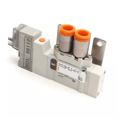 SMC SY3120-5LOZ-N7-F2 Pneumatic Solenoid Valve 2-Position 5-Port 24VDC Coil • $40