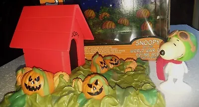 Peanuts Memory Lane It’s The Great Pumpkin Charlie Brown Snoopy Flying Ace 2002 • $19.99