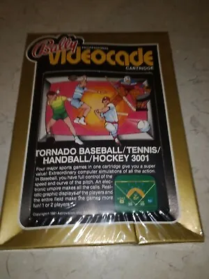 $24.99 • Buy Bally Videocade 3001 Tornado Baseball/ Tennis/ Handball/ Hockey New Old Stock