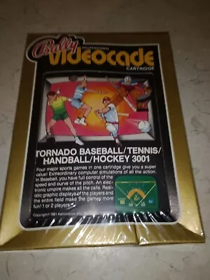 $24.99 • Buy Bally Videocade 3001 Tornado Baseball/ Tennis/ Handball/ Hockey New Old Stock