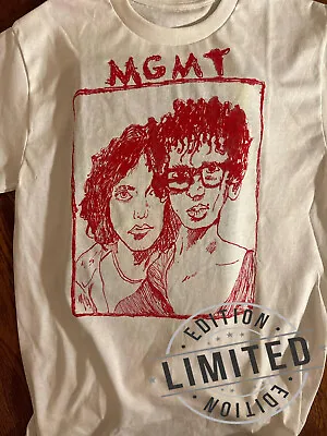 MGMT Band Music For Lovers White T-Shirt Cotton Full Size S-4Xl JK2835 • $8.95
