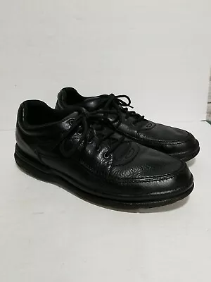 Rockport Black Leather Casual Walking Mens 13 Shoes  • $24.99