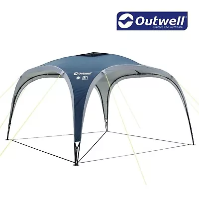 Outwell Summer Lounge Large 3.5m X 3.5m Event Shelter Gazebo With UPF 50+ • £159