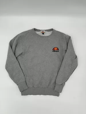 £0.99 • Buy Ellesse Grey Long Sleeve Pullover Jumper Sweatshirt Unisex Size Extra Small XS