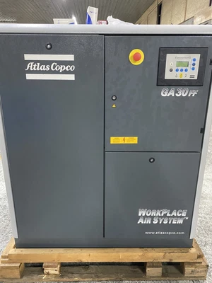 $15000 • Buy New 30hp Atlas Copco Rotary Compressor Model Ga-30