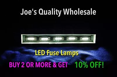 (100) WARM WHITE FUSE LAMPS LEDs 8V- 4220 4415 2215 2230 2218 2220 4220-Marantz • $71.65