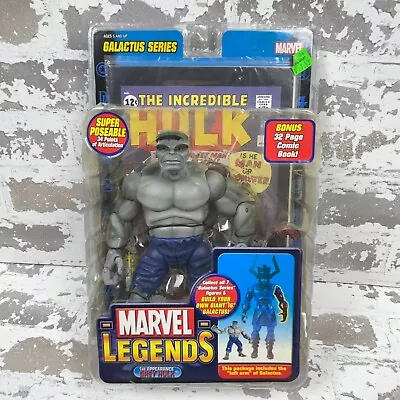 Marvel Legends Galactus Series Grey Hulk Action Figure 1st Appearance BAF VTG • $39.91